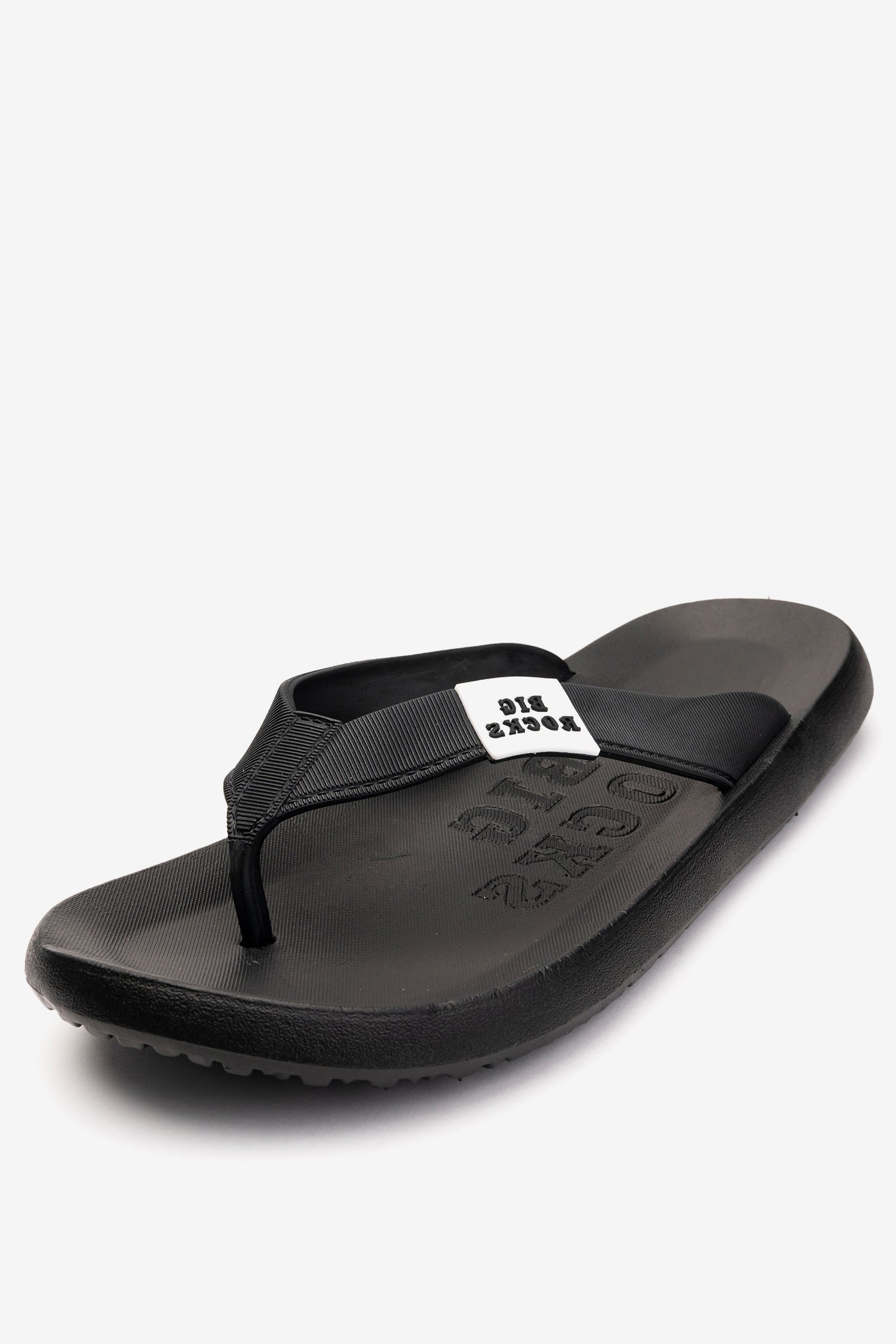 Sandalia Hombre Negro Rocks Chancleta Chancleta